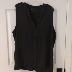 Banana Republic Black Buttoned Blouse